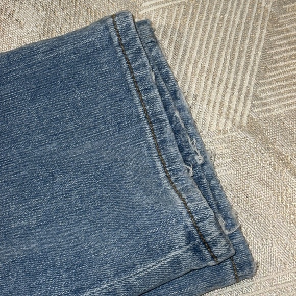 Madewell Light Blue Denim Classic Straight Jeans Size 25 - Picture 6 of 10